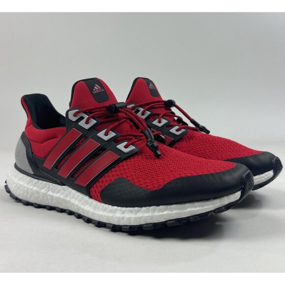 Adidas Ultraboost 1.0 ATR Mens Size 9.5 Red Black Shoes Sneakers Running JS2975 - Picture 2 of 10